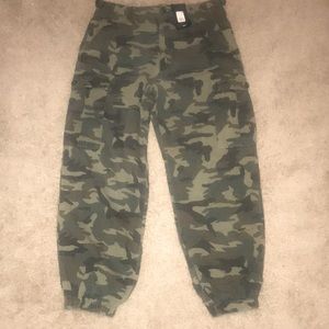 FASHION NOVA Cadet Kim Oversized Camo Pants XL